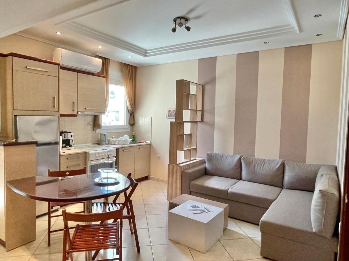 George & Nia Apartment - Central Kavala With Panoramic Terrace View מראה חיצוני תמונה