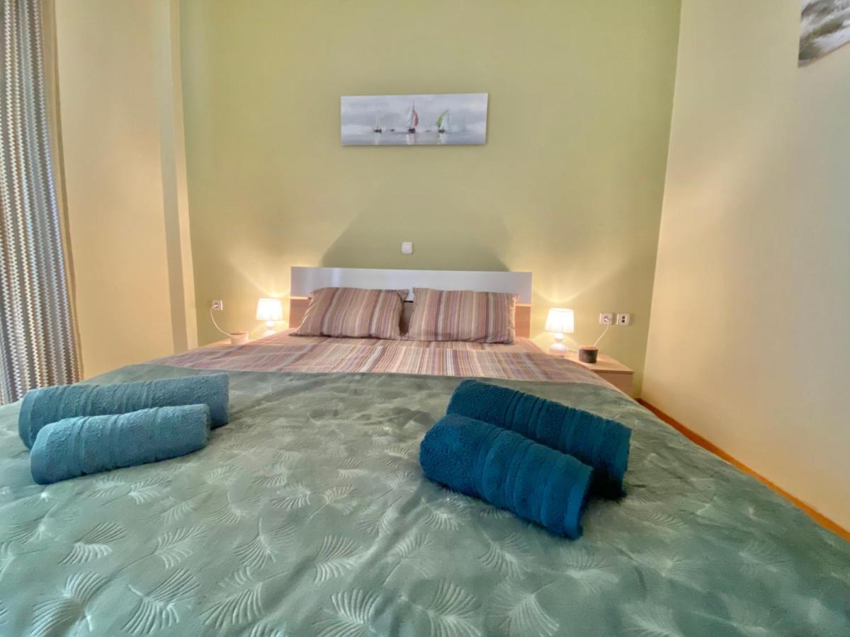 George & Nia Apartment - Central Kavala With Panoramic Terrace View מראה חיצוני תמונה